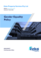 Ezko Gender Equality Policy
