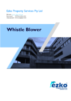 Ezko Whistle Blower Policy
